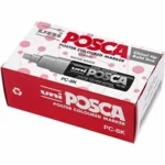 Uni Posca Tusch Broad, 6 stk