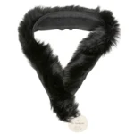 Go Handmade Akryl Pels 70 x 3 cm Sort