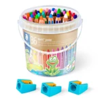 STAEDTLER Buddy Farveblyanter & Blyantspidsere, 36 + 3 stk