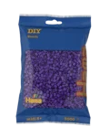 Hama Midi Perler, Ensfarvet, 3000 stk 201-07 Lilla