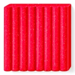 STAEDTLER FIMO Kids Ler 42g 212 Rød glitter