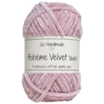 Go Handmade Bohéme Velvet Dobbelt 17634 Old Rose