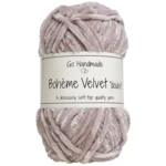 Go Handmade Bohéme Velvet Dobbelt 17676 Beige