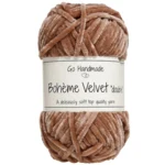 Go Handmade Bohéme Velvet Dobbelt 17677 Nougat