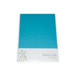 Paper Line Fantasy Karton A4, 10 stk Turkis