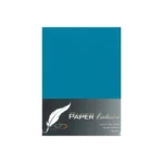 Paper Exclusive Dobbelt Kort A6, 240 g, Tekstureret, 10 stk Petroleum