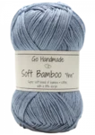 Go Handmade Soft Bamboo "Fine"  17373 Jeans blå