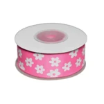 Dekobånd, BLANDET, 25 mm, 10 m Blomst