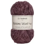 Go Handmade Bohème Velvet Fine 17680 Mørk lavendel