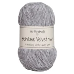 Go Handmade Bohème Velvet Fine 17604 Grå