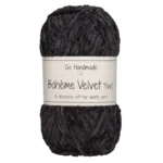 Go Handmade Bohème Velvet Fine 17607 Sort