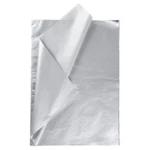 Silkepapir, 50 x 70 cm, 14 g, 25 ark Sølv