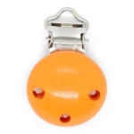 HobbyArts Seleclips Træ, Rund, 1 stk Orange