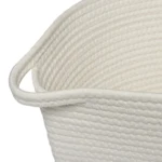 Opbevaringskurv Hvid