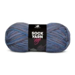 Mayflower Sock Yarn Universe Vega 04 Kornblomst/Skifer/Jeans