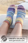 209-19 Festival Socks by DROPS Design