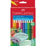 Faber-Castell Jumbo Grip akvarel Trekant 12 stk