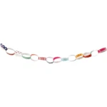 Guirlandestrimler med print