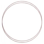 Metalring Gammelrosa 2 stk 30 cm