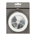 Startsæt med smykkewire, mørk grå metallic