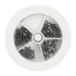 Startsæt med smykkewire, mørk grå metallic