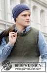 219-1 Georgetown Vest by DROPS Design