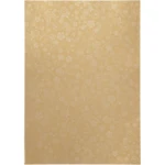 Papir, A4, svagt sølvprint, guld