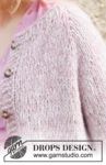 220-12 Cosy Rosy Cardigan by DROPS Design