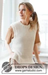 220-41 Annabelle Vest by DROPS Design