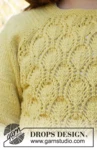 38-12 Sweet Marigold Sweater by DROPS Design