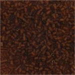 Rocaiperler, Rørperler 1,7 mm Brun