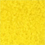 Rocaiperler, Rørperler 1,7 mm Transparent gul