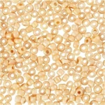 Rocaiperler, Glasperler 1,7 mm Lys fersken