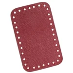 Go Handmade Taske/kurvebase 16 x 10 cm Hindbær