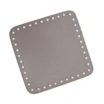 Go Handmade Taske/kurvebase 15 x 15 cm beige