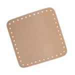 Go Handmade Taske/kurvebase 15 x 15 cm abrikos