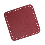 Go Handmade Taske/kurvebase 15 x 15 cm hindbær