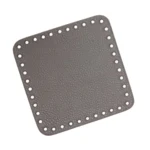 Go Handmade Taske/kurvebase 15 x 15 cm lys grå