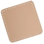 Go Handmade Taske/kurvebase 18 x 18 cm abrikos