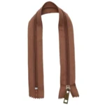 Go Handmade Nylon Lynlås 40 cm, Terracotta