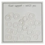 Go Handmade Nitte Bagskive 12 mm, 25 stk