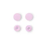 Prym Trykknapper i Plast, 30 Stk Lyserød