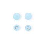 Prym Trykknapper i Plast, 30 Stk Lyseblå