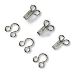 Prym Sølv Metal hægter, 12 Stk.