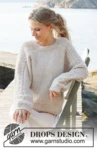 221-3 Bronze Summer Sweater by DROPS Design