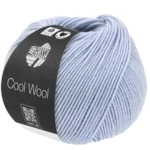 Lana Grossa Cool Wool 2119 Sart blå