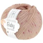 Lana Grossa Cool Wool Baby 370 Rosabeige/Pink/Gul
