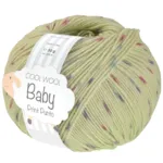 Lana Grossa Cool Wool Baby 372 Hvidgrøn/Lyseblå/Orkidé/Violet
