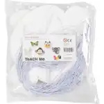 Masker, dyr, Hvid 100 stk