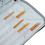 Garntaske stor, mørkegrå